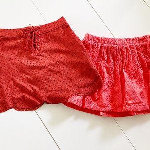 NWOT GENUINE KIDS BY OSH KOSH GIRLS SKIRT BUNDLE